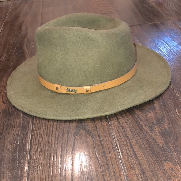 Minnetonka green wool felt hat water repellent main image 7